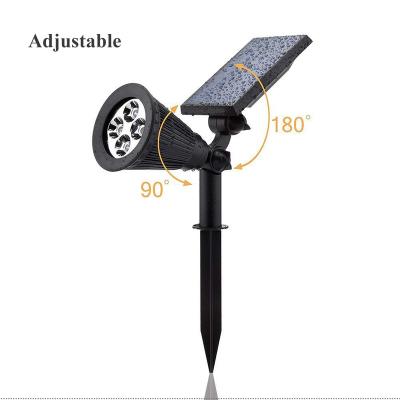 China Outdoor Solar Garden Lights IP65 Landscape Lights Solar Powered Wall Lights 2-in-1 Cordless Solar Lawn Lamp For Decoration for sale