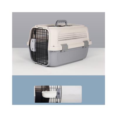 China Sustainable Small Pet Cat And Dog Double Door Air Box Teddy, Special Poodle Air Box for sale