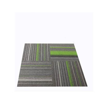 China Washable home and office entertainment areas are fully paved with spliced ​​polypropylene mat 50X50cm asphalt bottom for sale