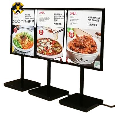 China Canton supplier kt metal board stands poster display stand for advertising for sale