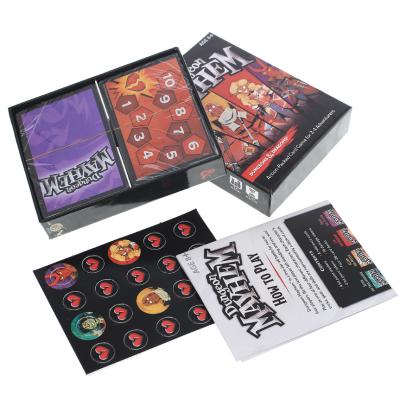 China Wholesale High Quality Cambling Family Strategy Board Games Survival Card Game Risk Board Game Graphics Card Game for sale