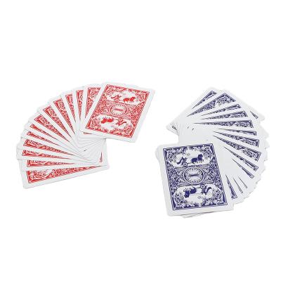 China Waterproof Card Board Game Texas Hold'em Poker Casino Poker Cartoon Game Adults Cards Club or Family Game They for sale