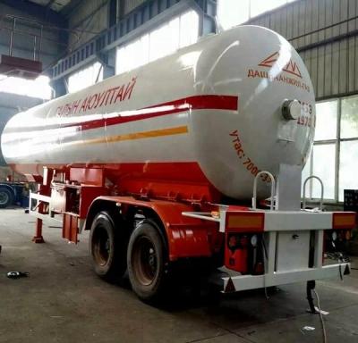 China 2 axles 42000 Liters lpg tank Semi trailer price lpg gas tanker trailer lpg semi trailer for sale for sale