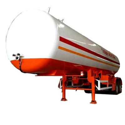 China 40500 litres lpg tank trailer price 2 Axle lpg gas tanker trailer lpg semi trailer for sale