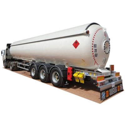 China CLW 50~60 M3 ASME 25mt LPG Road Tanker 60000Liters LPG Trailer for sale