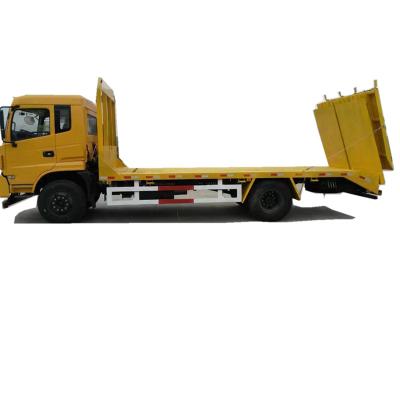 China FAW 4x2 flat bed truck 10ton heavy duty low bed truck for sale