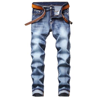 China Classic Basic Men's Breathable Jeans For 2021 Customized Logo for sale