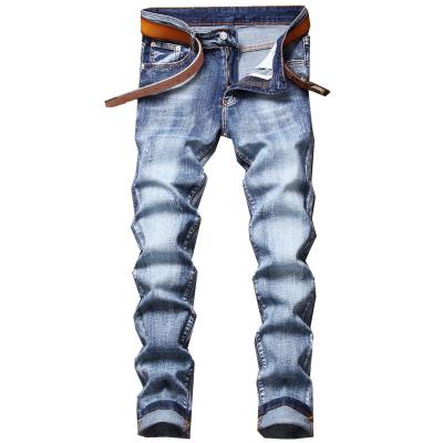 China 2021new Arrival Breathable Factory Direct Fashion Indigo Exquisite Men Jeans for sale