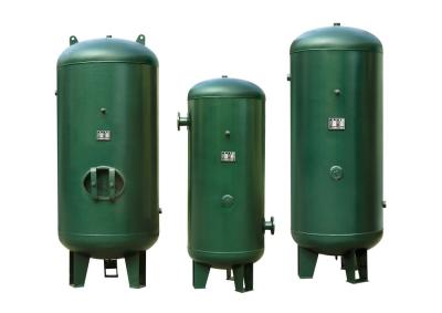 China ZAKF Stainless Air Compressor Tank , Up Right Gas Compressed Air Storage Tank for sale