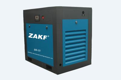 China Industrial Used Air Cooling Driven Belt Screw Air Compressor with 20HP 15KW Belt for sale