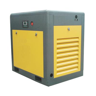 China 8 bar PLC High Power Rotary Screw Air Compressor Two Stage One Year Warranty for sale