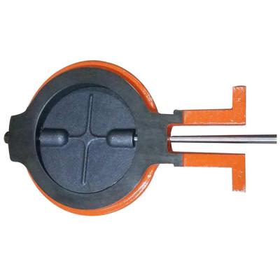 China 5KG 99246191 Screw Air Compressor Parts Butterfly Valve In Orange Color for sale