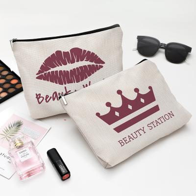 China Fashion Lipstick Makeup Cosmetic Bag for Women, Adorable Roomy Makeup Bags Travel Waterproof Organizer Toiletry Bag Accessories Gifts for sale