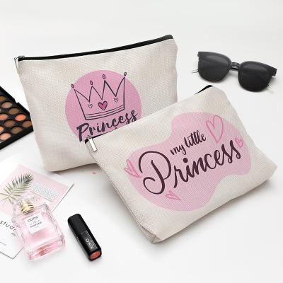 China Fashion Princess Makeup Cosmetic Bag for Women, Adorable Roomy Makeup Bags Travel Waterproof Organizer Toiletry Bag Accessories Gifts for sale