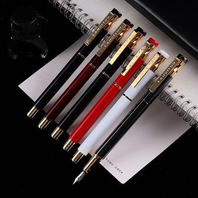 China Hot sale custom wholesale custom point factory fountain pen Luxury Fountain Pen Business classic logo gift pen for sale