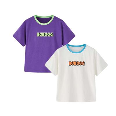 China Summer Kids Anti-Shrink Kids Printed Baby Boy Multicolor Short Sleeve T-Shirt for sale