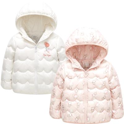 China Anti-wrinkle stripper down bubble jacket coat for babies colorful cute waterproof kids clothing lightweight winter for sale