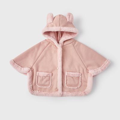 China Winter Candy Branded Ride-on Girls Kids Coats Jackets Cute Bear Ears Wholesale Hot Sale for sale