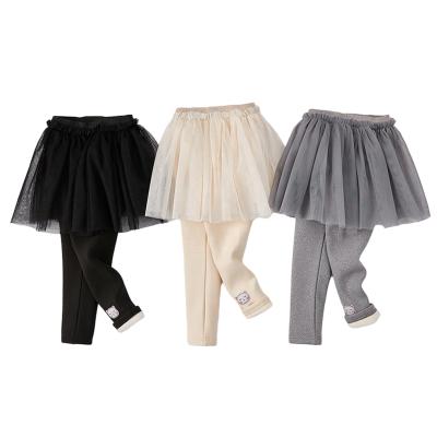 China Color Fade Proof RTS Kids Clothes Baby Tight Pants Skirts for sale