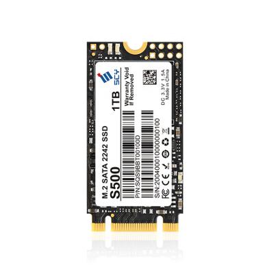 China Solid State Drive 128GB 256GB 512GB SATA 3D MLC/TLC NAND Flash SSD M.2 2242 Internal Solid State for PC Computer for sale