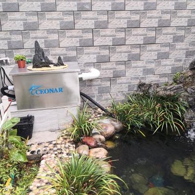 China Large Sustainable Indoor and Outdoor Pond Filter Customized Bio Filter Yard Rockery Stainless Steel Pond Filter for sale