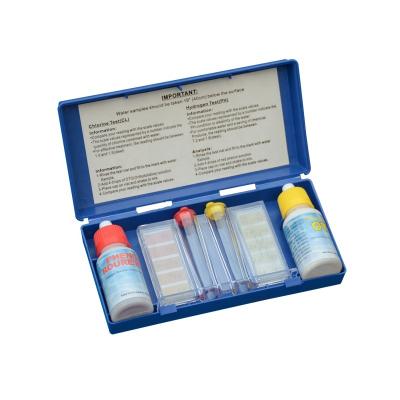 China Water Analysis Test Kit Swimming Pool Accessories Water Chlorine / PH Test Kit for sale