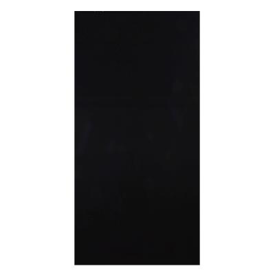 China Moisture Proof Pure Black Color MDF High Gloss UV Coated Board For Kitchen Cabinet for sale