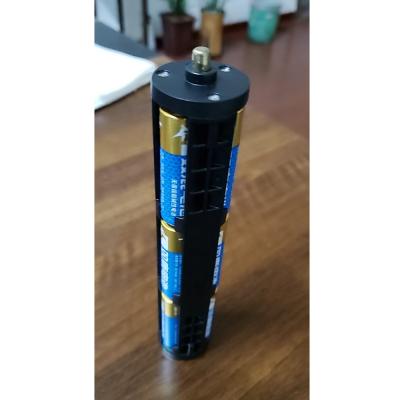 China Plastic & Cylindrical Metal Size 9xAA (UM-3x9) Battery Holder Case Plastic For Round Flashlight Circular for sale