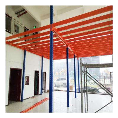 China High Quality Cheap Durable Customized Warehouse Victory Double Corrosion Protection Mezzanine Flooring System Multilevel Rack for sale