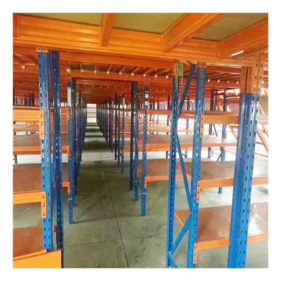 China Corrosion Protection Double Win Mezzanine Rack Mezzanine Rack Industrial Mezzanine System Floors for sale