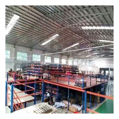 China Corrosion Protection Double Win Quality Assured Steel Structure Warehouse Mezzanine Racking Floor For Rack Shelf Shelves for sale