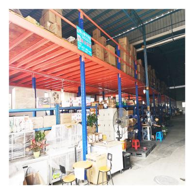 China Corrosion Protection Double Victory China Factory Steel Structure Rack Mezzanine Industrial Mezzanine for sale