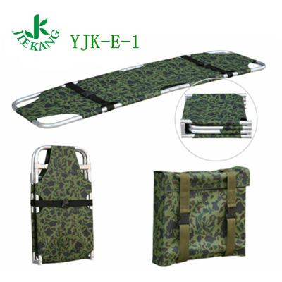 China Aluminum Alloy Modern Durable Tactical Emergency Convenience Simple Military Folding Stretcher For Sale for sale