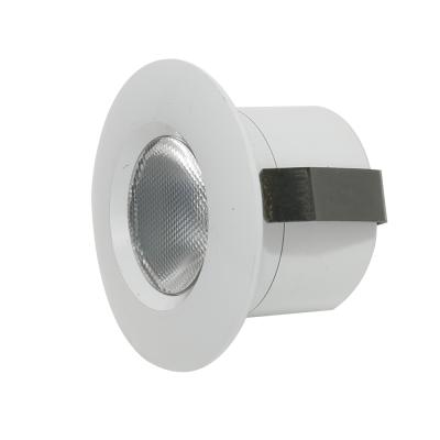 China Embeded Mini Ceiling Cob Spot Lamp LED Indoor Recessed Round Downlight for sale