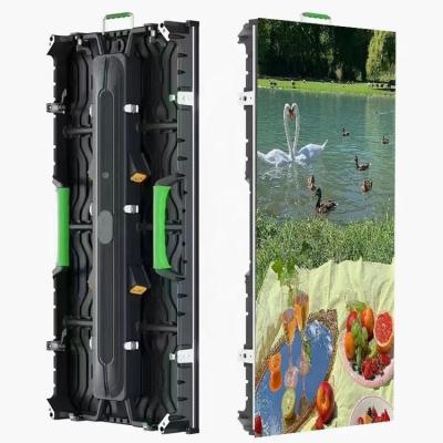 China Led Wall Screen Rental Large Poster LED Screen Full Color 140° View Angle P4.81 Video Wall Panel Flight Case for sale