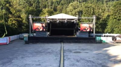 China Outdoor Giant Stage Background LED Video Wall Rental Screen P2.84 Seamless Splicing for sale