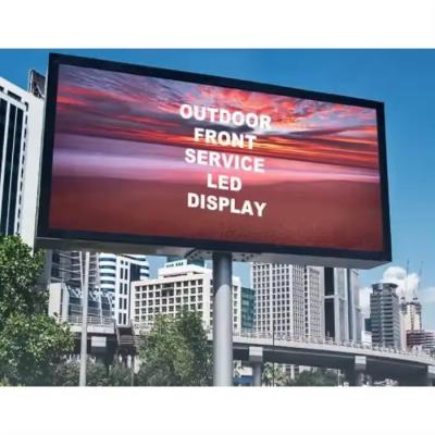 China Outdoor Advertising LED Display Screen with IP65 Waterproof and 24h Online Display for sale