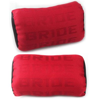 China Unpick and Wash Wholesale Red Shoulder Rest Headrest Racing Car Seat Pillow for Bride for sale