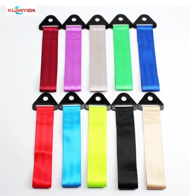 China Hot Selling Solid Color Cheap Nylon Nylon Towing Straps For Racing Cars for sale