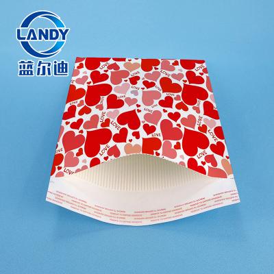 China Pouch/Wallet 6.5 x 10 mailing padded envelope padded mailer matching heart carton express to mailbox for sale