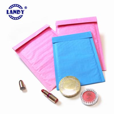 China Nylon Pocket Barrier Self Kraft Stick Inside Kraft Paper Mailing Bag for sale