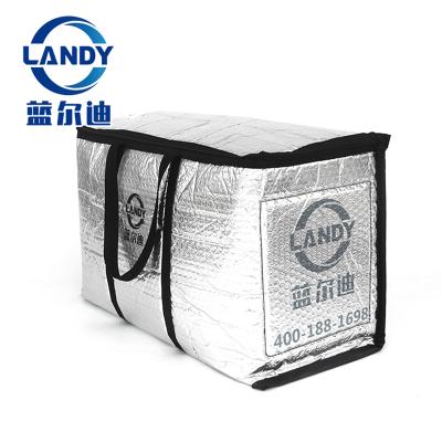 China Large Printing Cooler Bag Waterproof Thermal Hot Thermal Bag Insulated Custom Delivery for sale