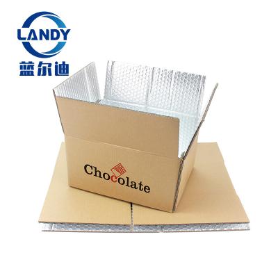 China Disposable Creshly Rises Live Ice Crawfish Overnight Shipping Carton Seafood for sale