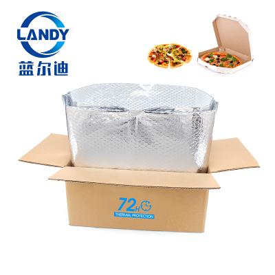 China Waterproof Heat Insulated Aluminum Foil Bubble Cooler Insulated Box 3d Liner for sale