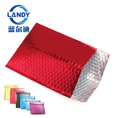 China Household Products Wholesale Metallic Bubble Ad Red Metallic Red Wraps Red Metallic Bubble for sale