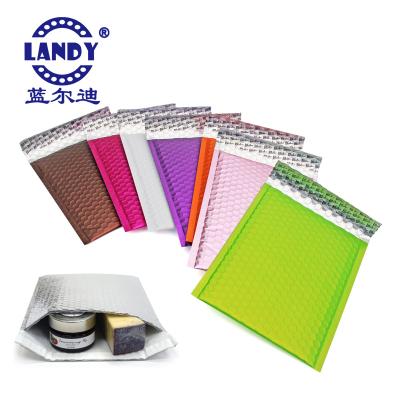 China Metallic Packing Pouch / Home Works UK Wallet Envelopes , Custom Packing Envelope Apparel Bubble Mailer 9x12 for sale