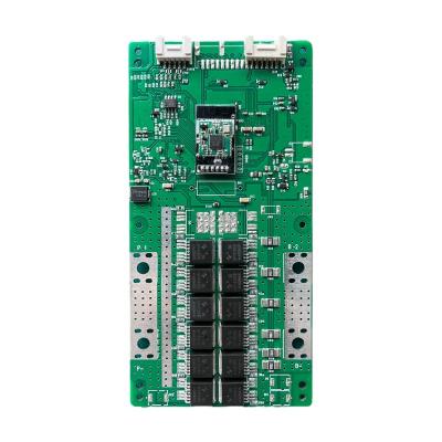 China FR-4 Hot Sale Lifepo4 BMS 12V 24V 36V 48V 50A 4S BMS Board For 3.2V 3.7V Lithium Battery Pack With Common Port for sale