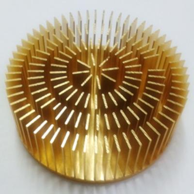 China LED Heatsink Customaluminum Cold Forge Fin Heatsink, Led Al Pin Fin Heat Sink Design for sale