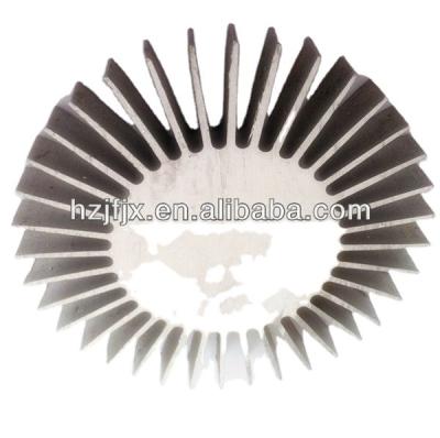 China Custom Aluminum Cylindrical Aluminum Fin Extruded Heatsink OEM From China Skid Heatsink for sale