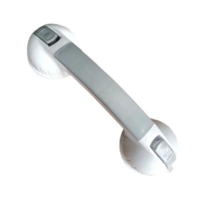 China Modern Shower Grab Bar Suction Bathroom Safe Helping Handle with Suction Grip Bar Anti Slip Easy to Grasp for sale